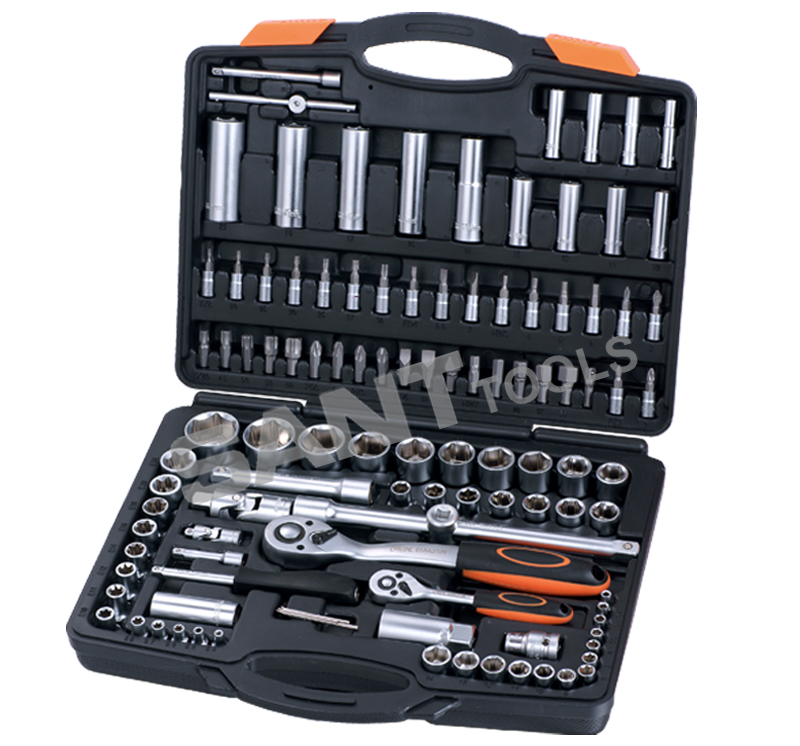 Item#121110    110pcs 1/4  1/2  Drive Socket Set