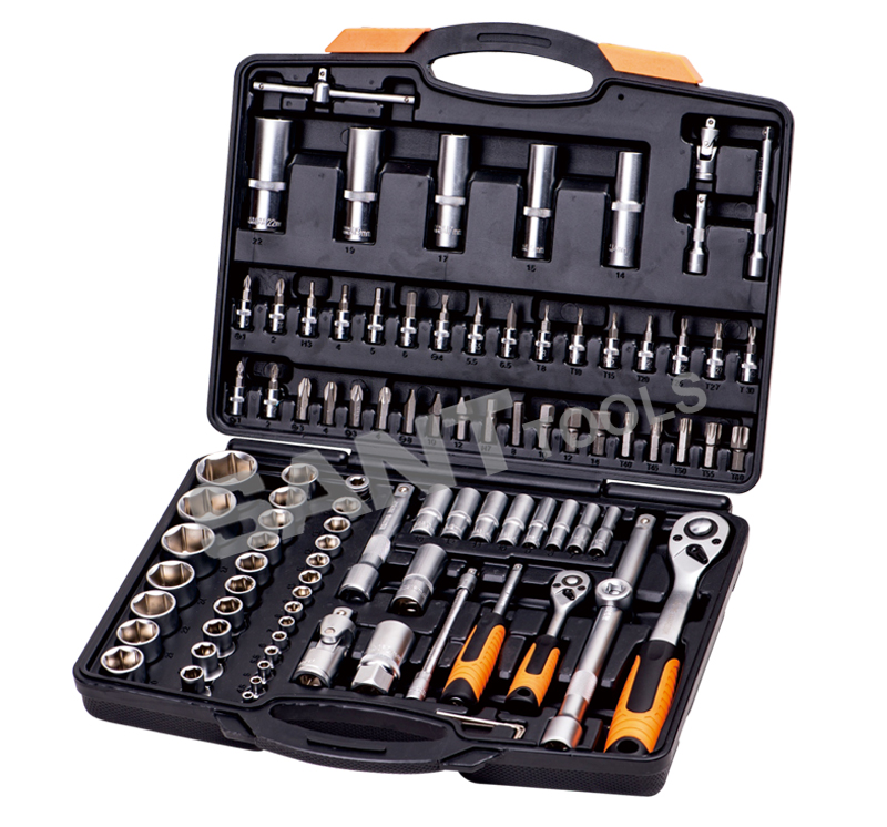 Item#121096       96pcs 1/4 1/2  Drive Socket Set