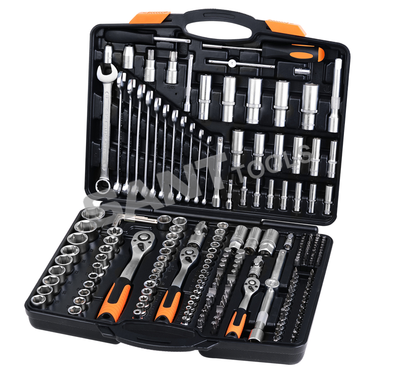 Item#121219        219pcs 1/4  3/8 1/2  Drive Socket Set